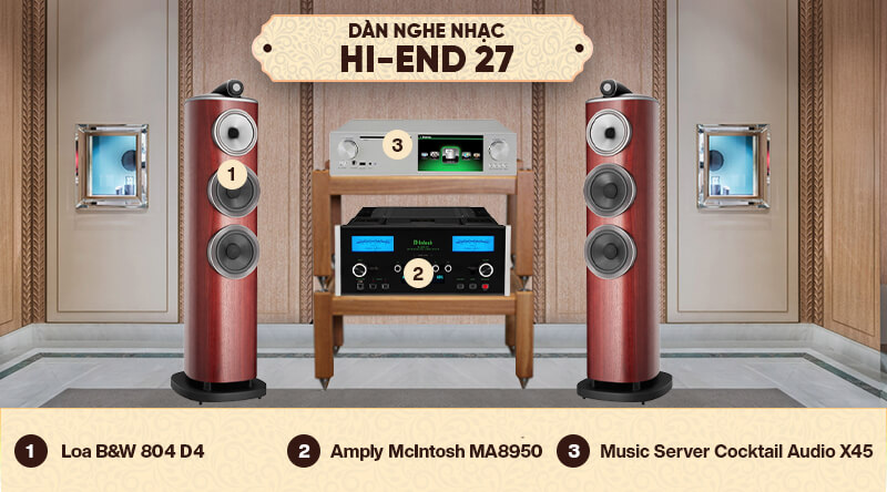 10 bộ d&agrave;n &acirc;m thanh Hi-end cao cấp hay nhất năm 2022