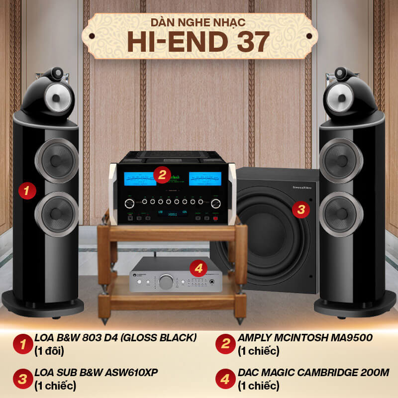10 bộ d&agrave;n &acirc;m thanh Hi-end cao cấp hay nhất năm 2022