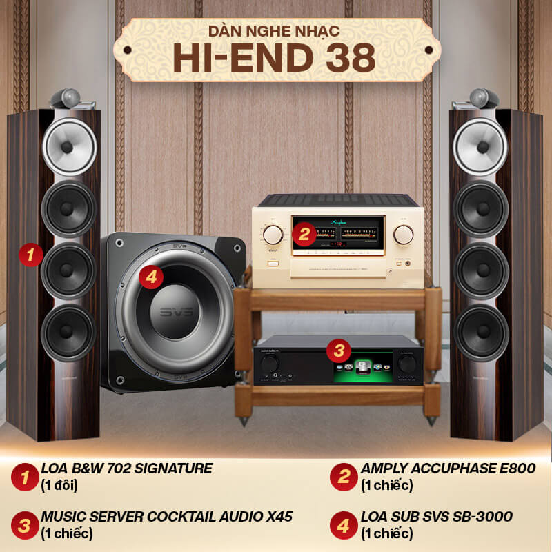 10 bộ d&agrave;n &acirc;m thanh Hi-end cao cấp hay nhất năm 2022