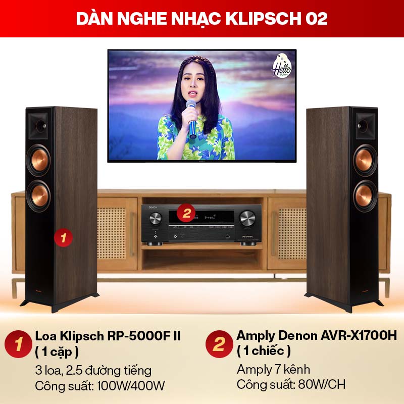 D&agrave;n nghe nhạc Klipsch 02
