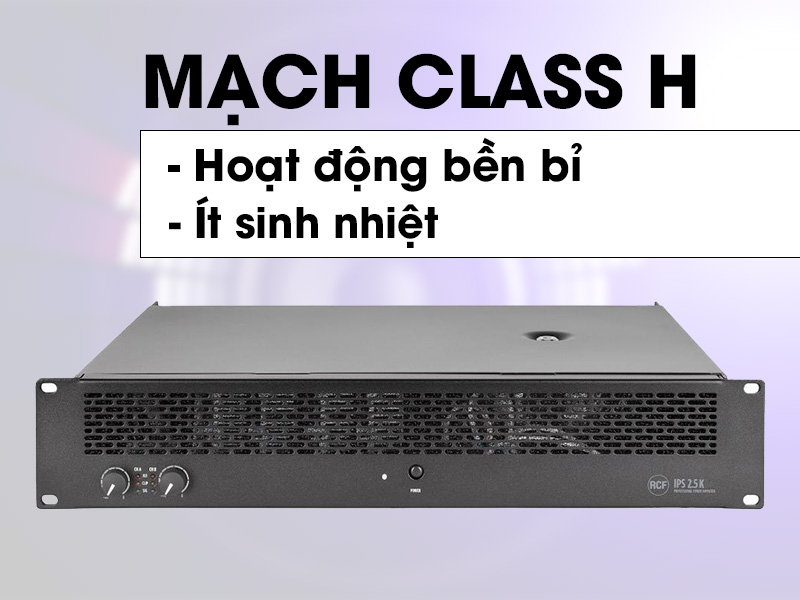 Cục đẩy c&ocirc;ng suất RCF IPS 2.5K