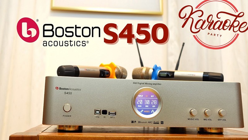 Ampli Boston Acoustics S450