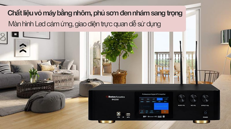 Ampli Karaoke Boston Acoustics BA2250