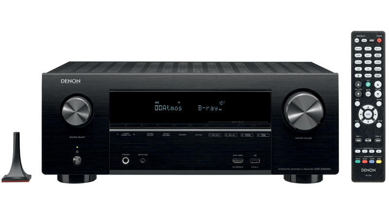Amply Denon AVR-X2500H là amply xem phim với nhiều tính năng giải trí tuyệt vời