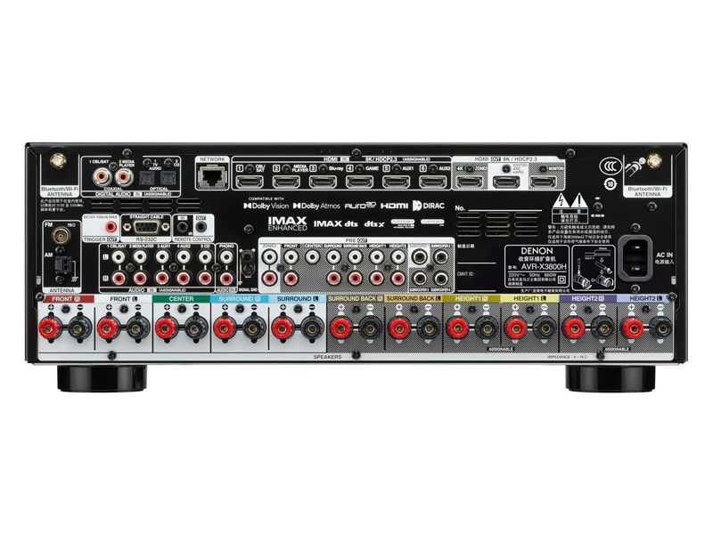 Amply Denon AVR-X3800H