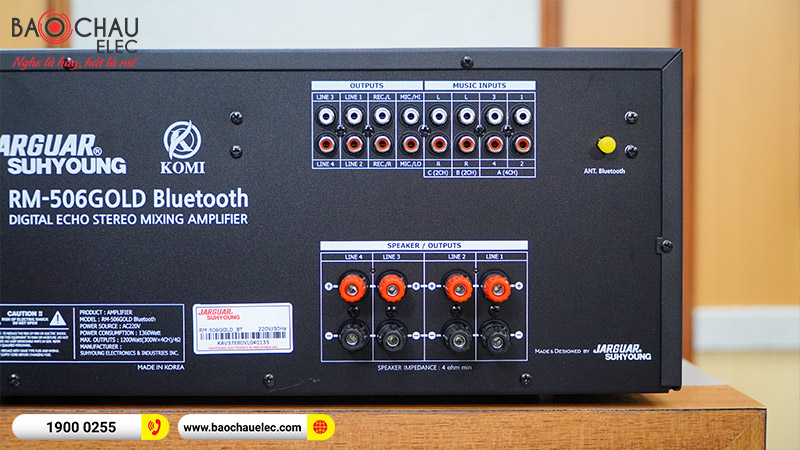 Amply Jarguar 506 Gold Bluetooth (New 2021)
