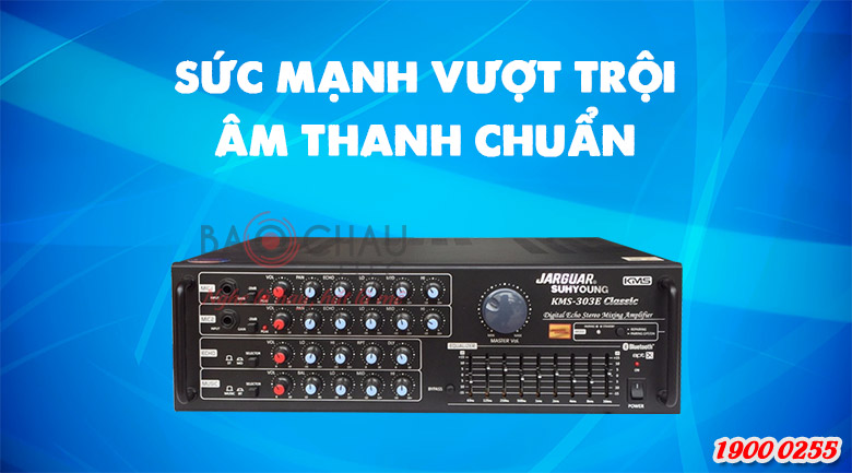 Amply karaoke Jarguar Suhyoung KMS-303E Classic: sức mạnh vượt trội