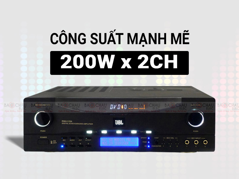 Amply karaoke JBL RMA-220A
