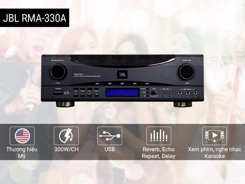 Amply karaoke JBL RMA-330A
