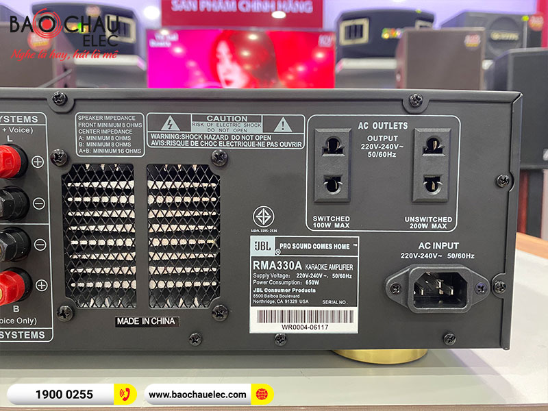 Amply karaoke JBL RMA-330A