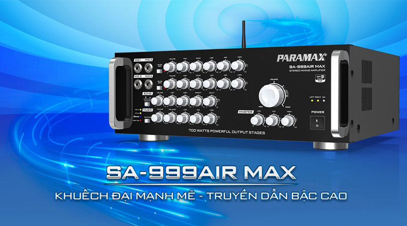 Amply karaoke Paramax SA 999 Air Max
