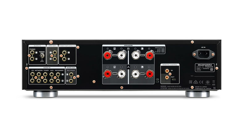 Mặt sau Amply Marantz PM8006
