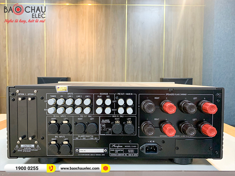 Amply Accuphase E-480