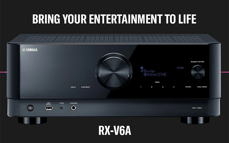 Amply Yamaha RX V6A