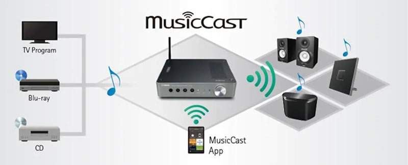 Bộ Giải M&atilde; DAC Yamaha WXC-50