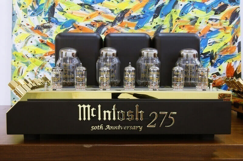 Power amply đ&egrave;n McIntosh MC275 50th LE Gold