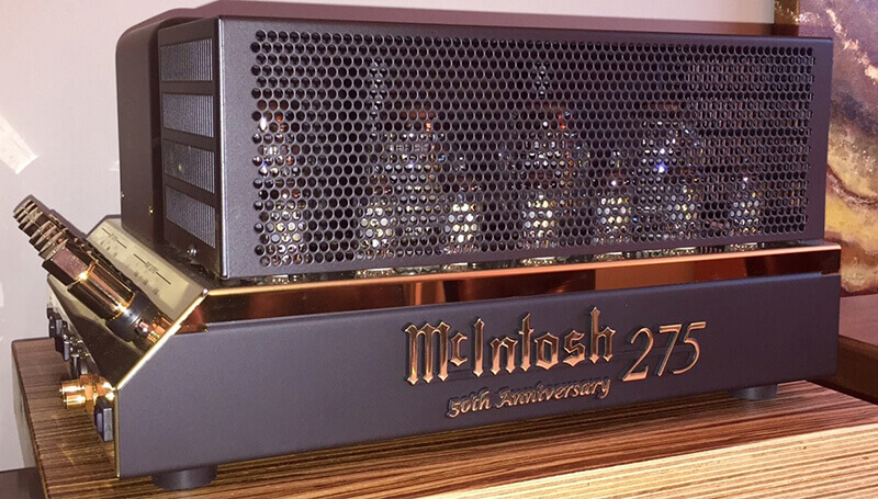 Power amply đ&egrave;n McIntosh MC275 50th LE Gold