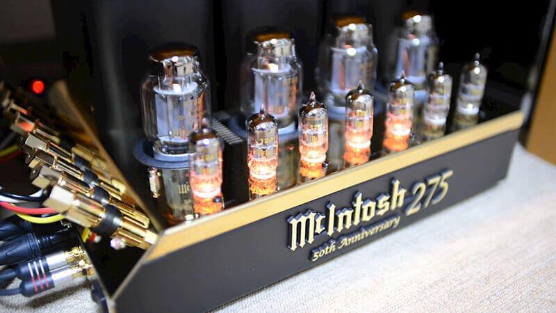Power amply đ&egrave;n McIntosh MC275 50th LE Gold