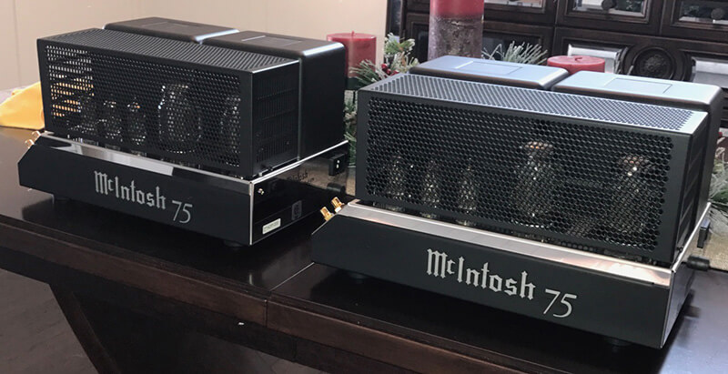 power amply đ&egrave;n mcintosh mc75