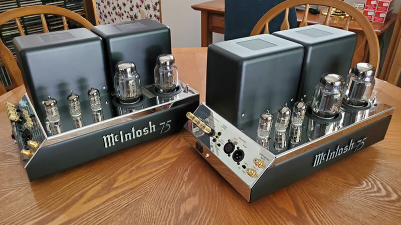 power amply đ&egrave;n mcintosh mc75