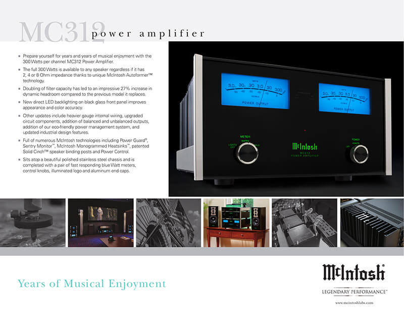 Power Amply McIntosh MC312