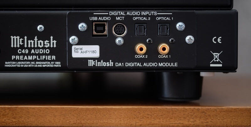 pre amply mcintosh c49