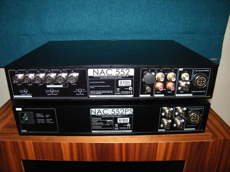 pre amply naim nac 552