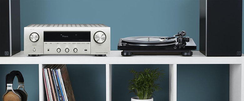 Ampli Denon DRA-800H phối ghép dễ dàng