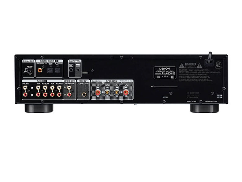 Amply Denon PMA-600NE cấu hình hiện đại