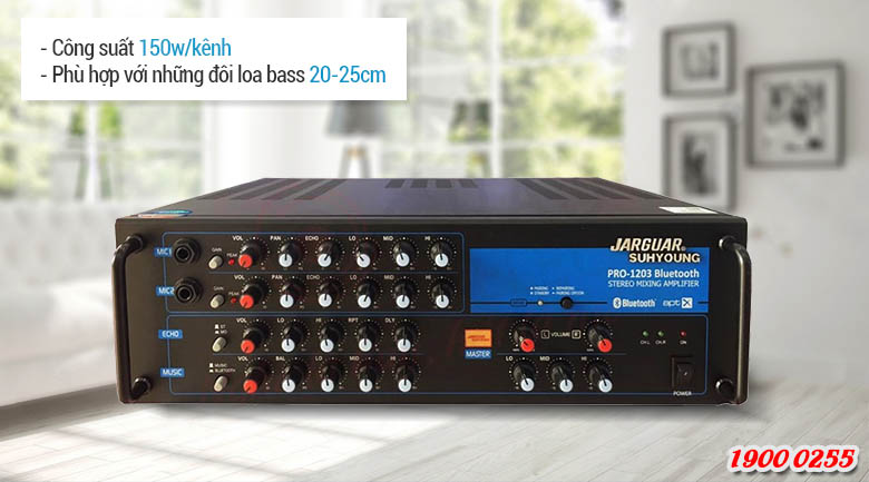 amply Jarguar pro 1203KM Bluetooth