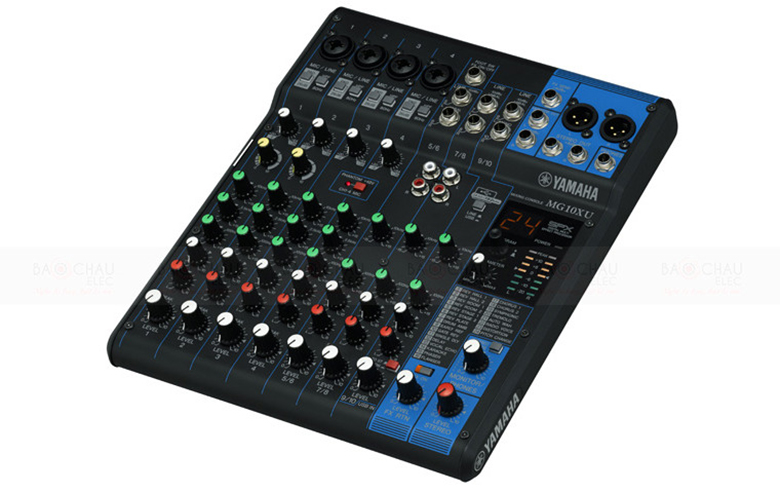 B&agrave;n mixer Yamaha MG10XU với thiết kế vượt trội