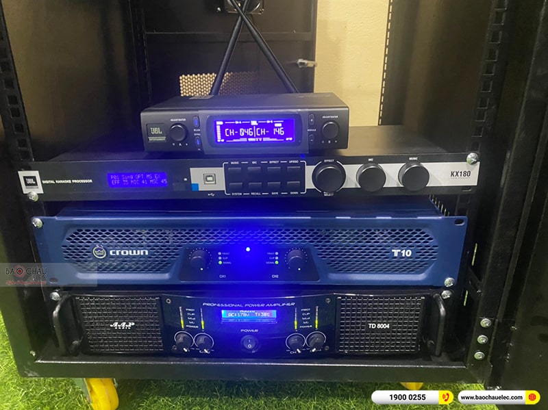 Lắp đặt d&agrave;n karaoke trị gi&aacute; hơn 100 triệu cho anh Cường tại Bắc Giang