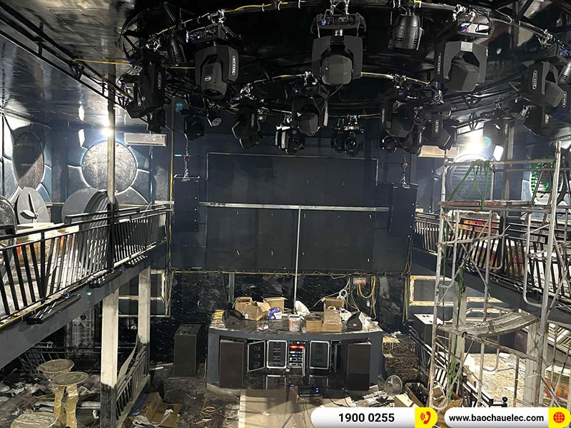 Lắp đặt D&agrave;n Line Array Alto Mỹ ho&agrave;nh tr&aacute;ng cho qu&aacute;n bar khủng nhất tại Bắc Giang