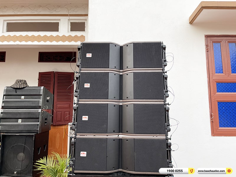 Lắp đặt d&agrave;n Line Array BKSound trị gi&aacute; hơn 200 triệu cho kh&aacute;ch h&agrave;ng tại Bắc Giang