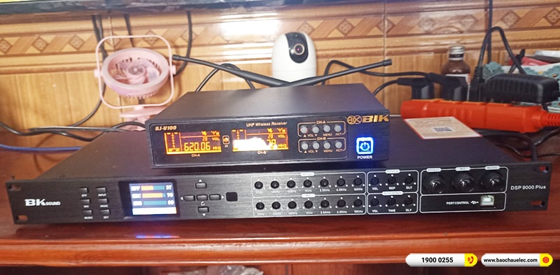 Lắp đặt dàn karaoke trị giá khoảng 20 triệu cho anh Chính tại Bắc Giang (JBL RM210, BKSound DSP-9000 Plus, BJ-U100) 