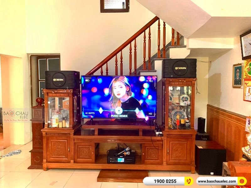 Lắp đặt dàn karaoke gia đình anh Lộc tại Bắc Giang