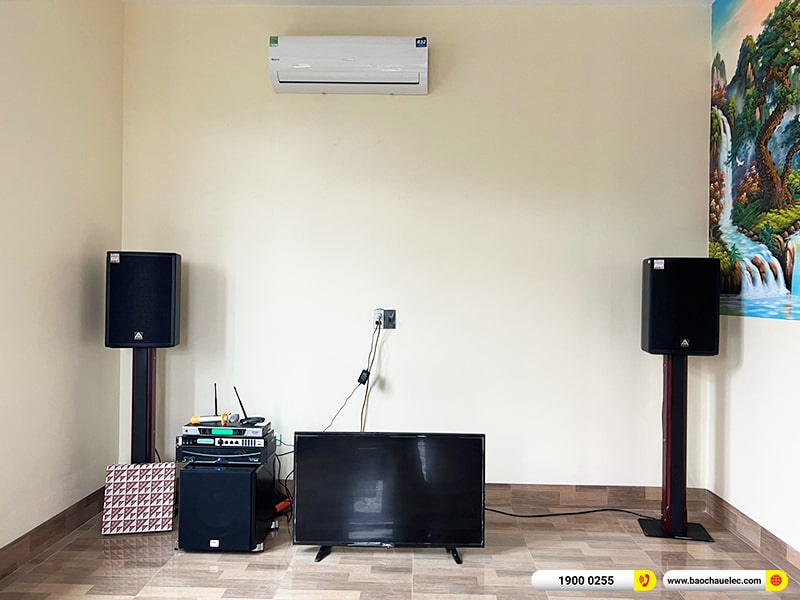 Lắp đặt dàn karaoke trị giá gần 50 triệu cho anh Long tại Bắc Giang (Amate Key 10, APP MZ-66, X6 Luxury, SW512B, BCE UGX12) 