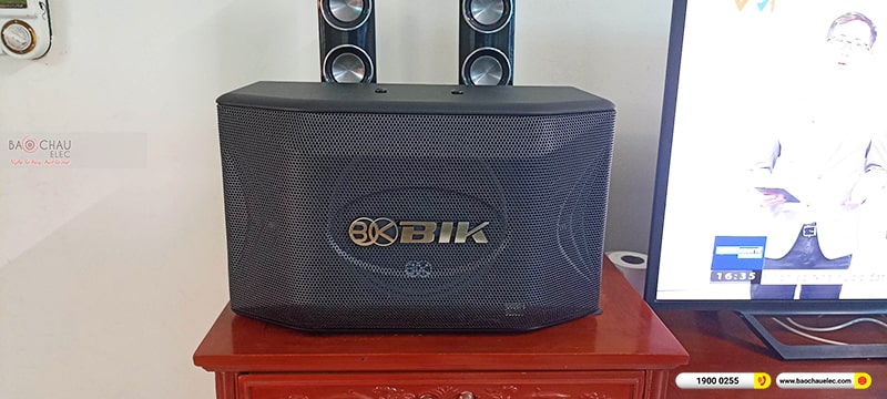 Lắp đặt dàn karaoke trị giá khoảng 15 triệu cho anh Nam tại Bắc Giang (BIK BQ-S63, BKSound DKA 6500) 