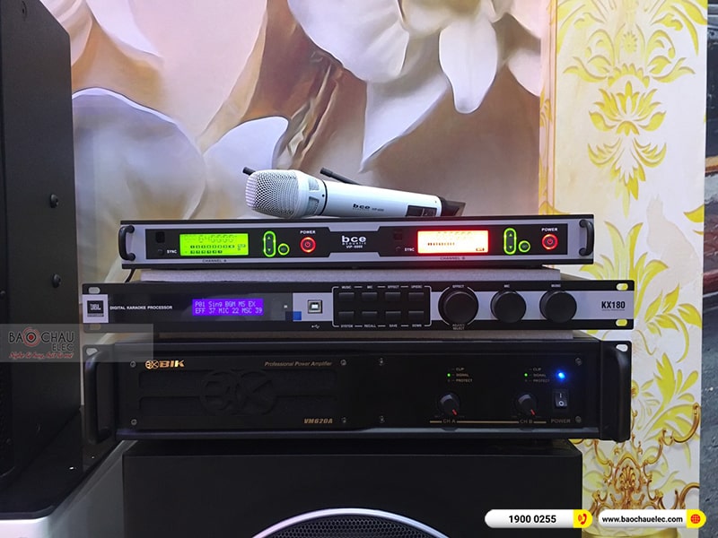 Lắp đặt dàn karaoke trị giá hơn 50 triệu cho anh Nhật tại Bắc Giang
