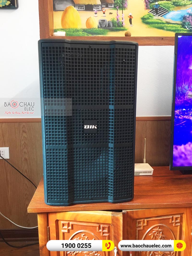 Dàn karaoke gia đình anh Như