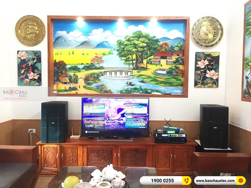 Dàn karaoke gia đình anh Như
