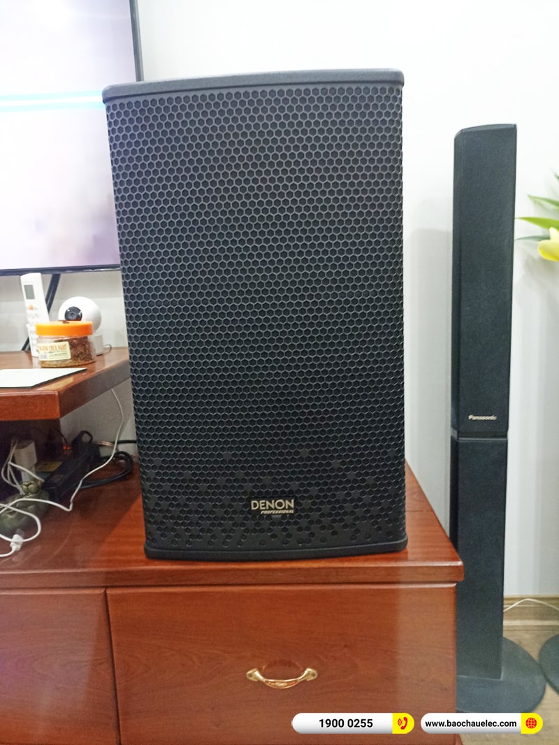 Lắp đặt dàn karaoke trị giá khoảng 20 triệu cho anh Thành tại Bắc Giang (Denon DP-R212, BKSound DKA 8500, BKSound SW512B)