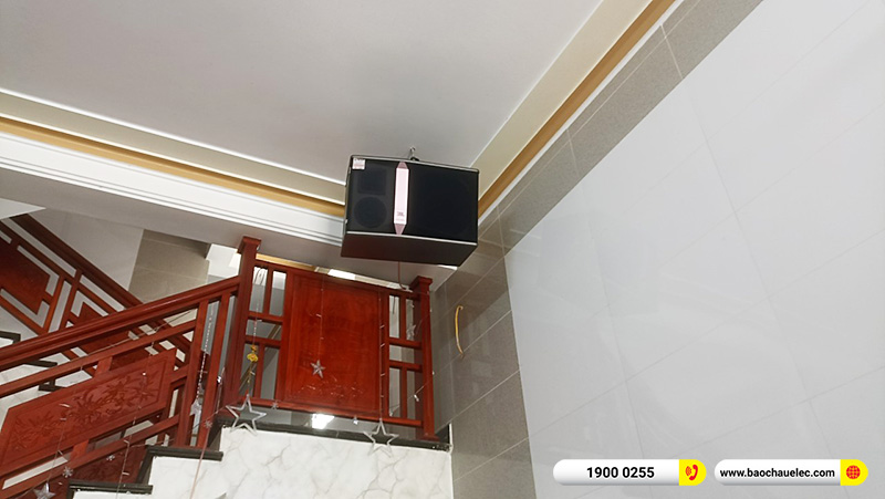 Lắp đặt dàn karaoke JBL 50tr cho anh Trường tại Bắc Giang (JBL KI512, Crown T10, JBL KX180A) 