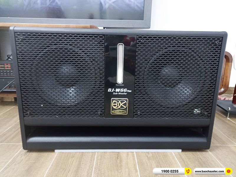 Lắp đặt dàn karaoke trị giá gần 50 triệu cho chị Hà tại Bắc Giang (BIK BSP 412II, VM630A, BPR-8500, BJ-W66 Plus, BJ-U550) 