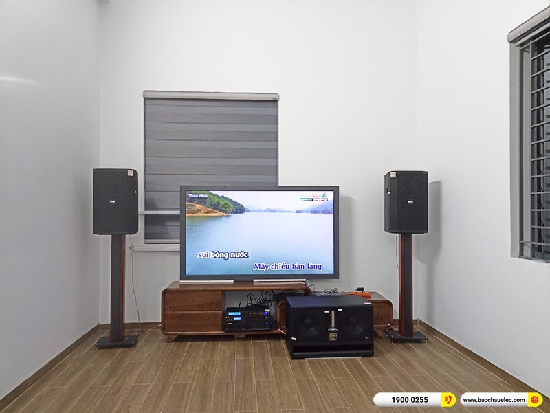 Lắp đặt dàn karaoke trị giá gần 50 triệu cho chị Hà tại Bắc Giang (BIK BSP 412II, VM630A, BPR-8500, BJ-W66 Plus, BJ-U550) 