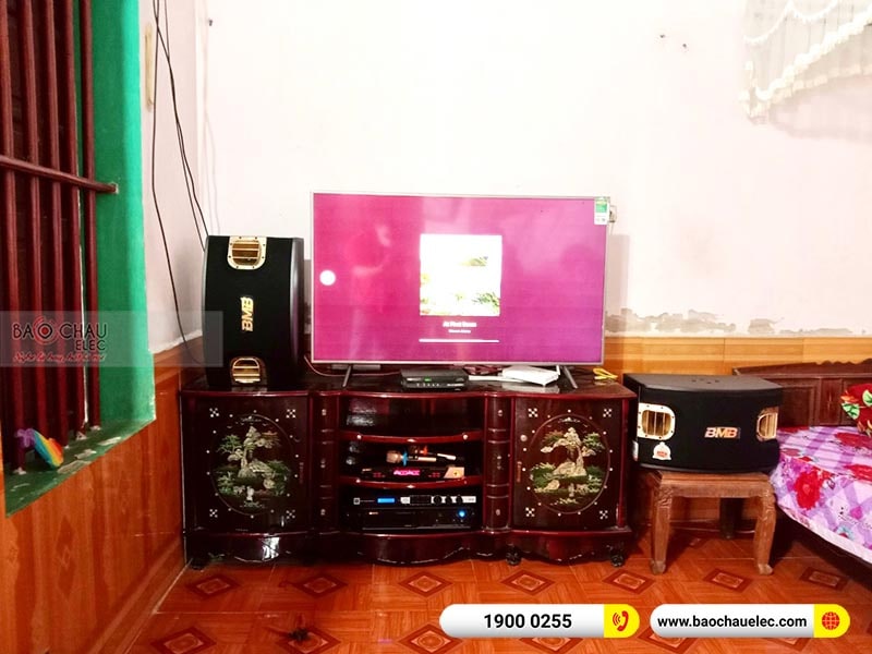 Dàn karaoke gia đình chị Hồng
