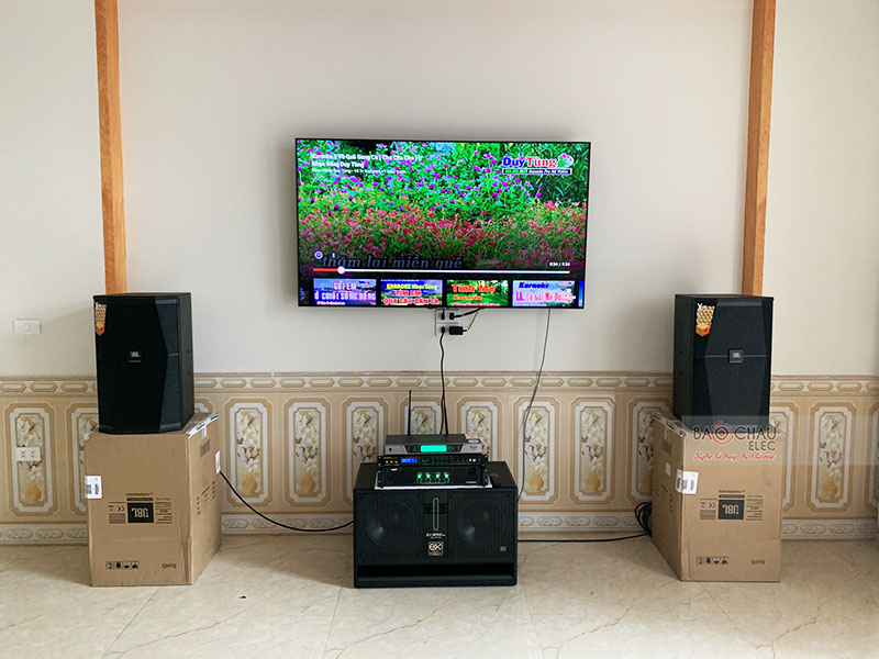 Dàn karaoke gia đình anh Chính h4