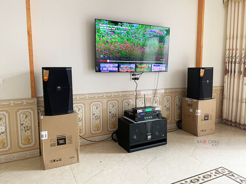 Dàn karaoke gia đình anh Chính h5