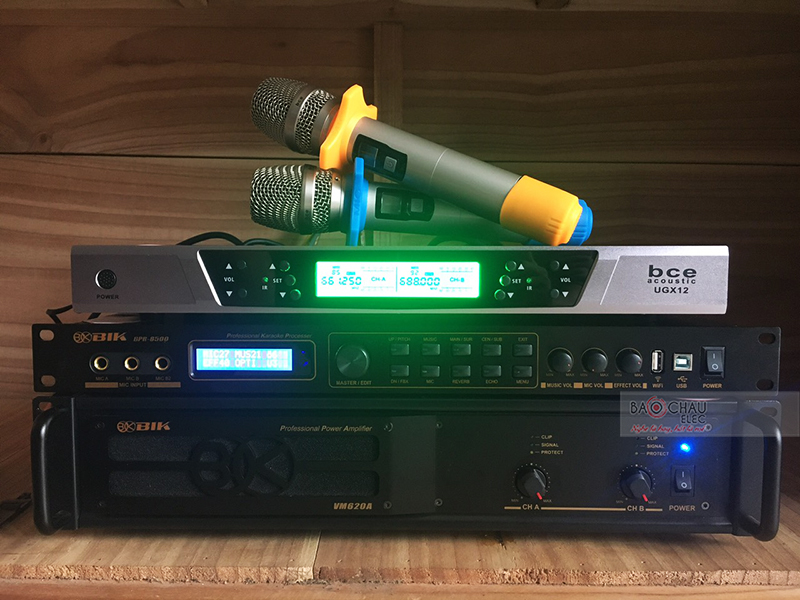 Dàn karaoke gia đình anh Cường h3