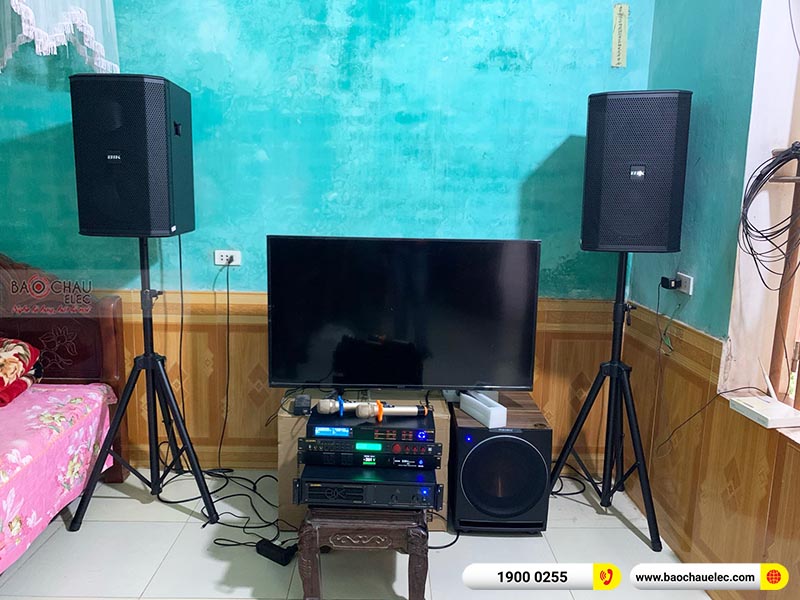 Dàn karaoke gia đình anh Dường